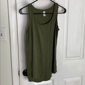 Old Navy army green tank top